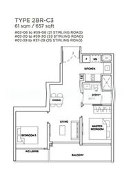 Stirling Residences (D3), Apartment #574054091